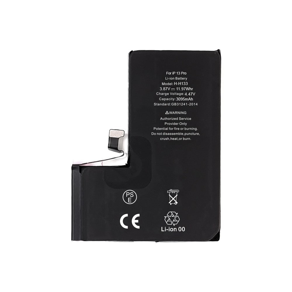 iPhone 13 Pro Replacement Battery with Adhesive Strips 3095mAh (Standard Quality+TI Solution) iPhone 13 Pro Replacement Battery with Adhesive Strips 3095mAh (Standard Quality+TI Solution)